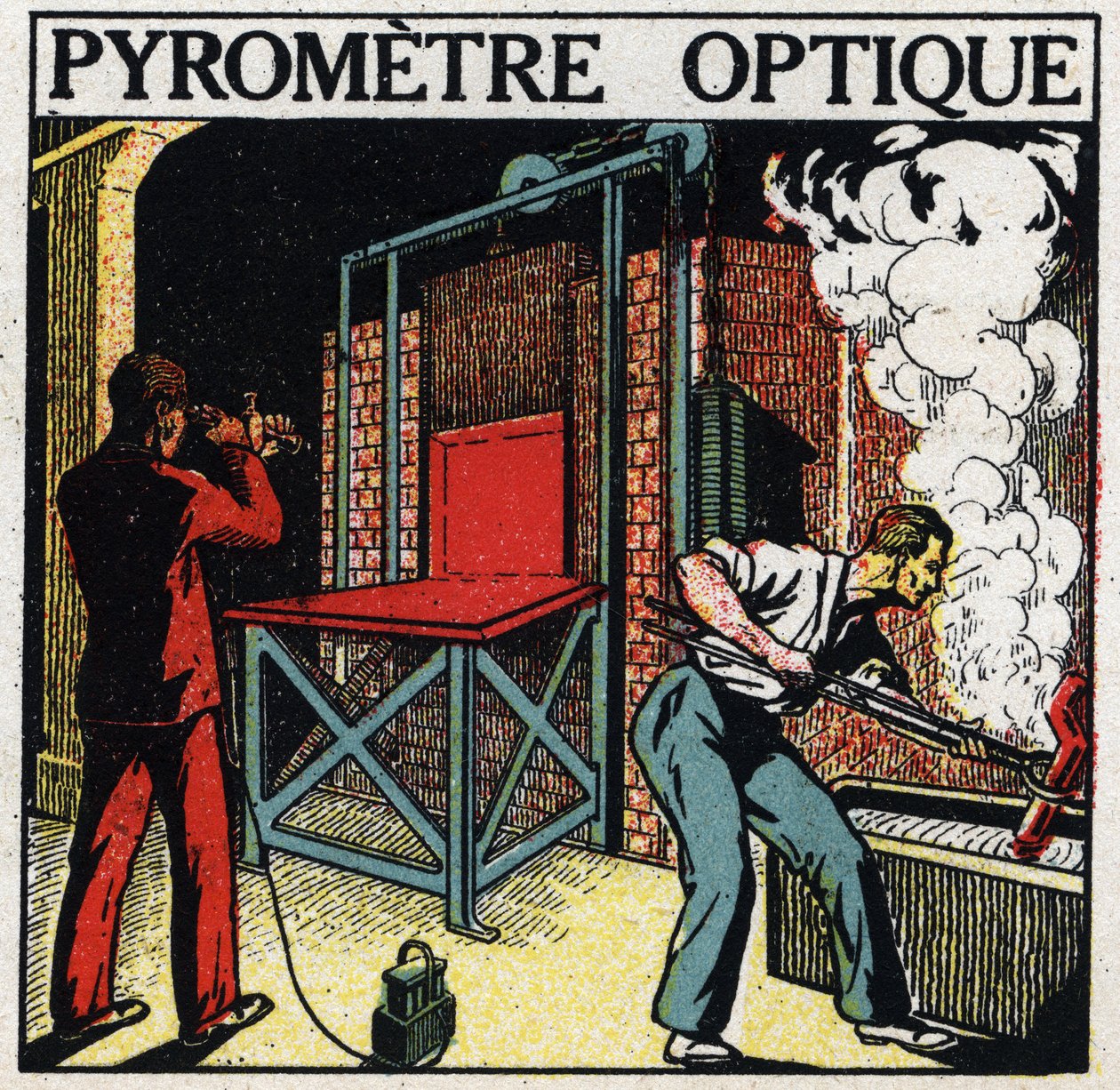 Spectrale analyse: optische pyrometer door Anonymous Anonymous