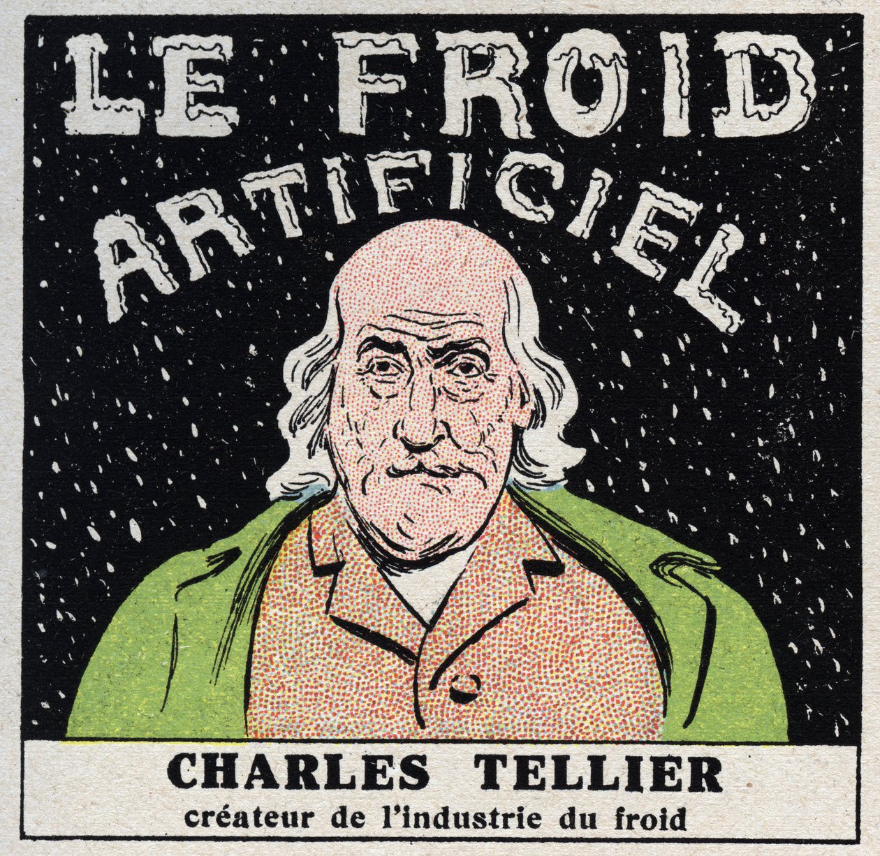 De koude industrie: kunstmatige kou uitgevonden door Charles Tellier (1828-1913) door Anonymous Anonymous