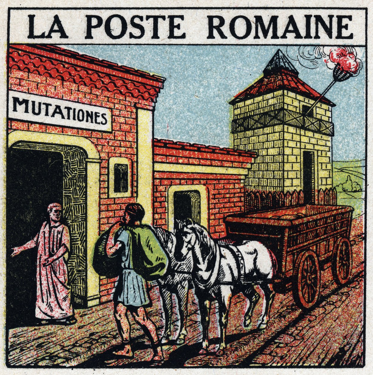 De post: de Romeinse post. Een 