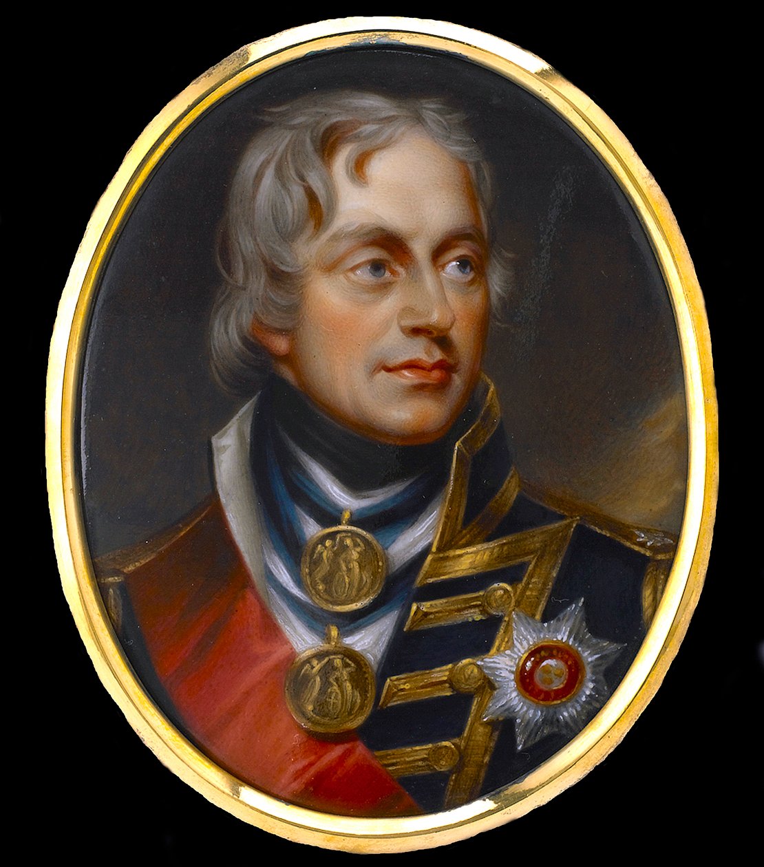 Vice-admiraal Horatio Nelson door Anonymous Anonymous