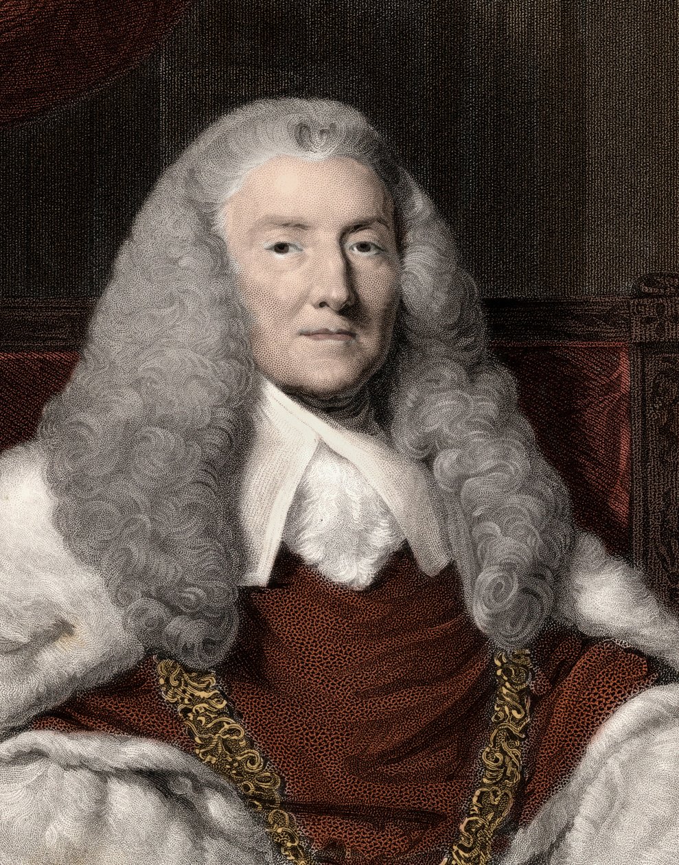 William Murray 1e Graaf van Mansfield (1705-1793), advocaat, Britse politicus en rechter door Anonymous Anonymous