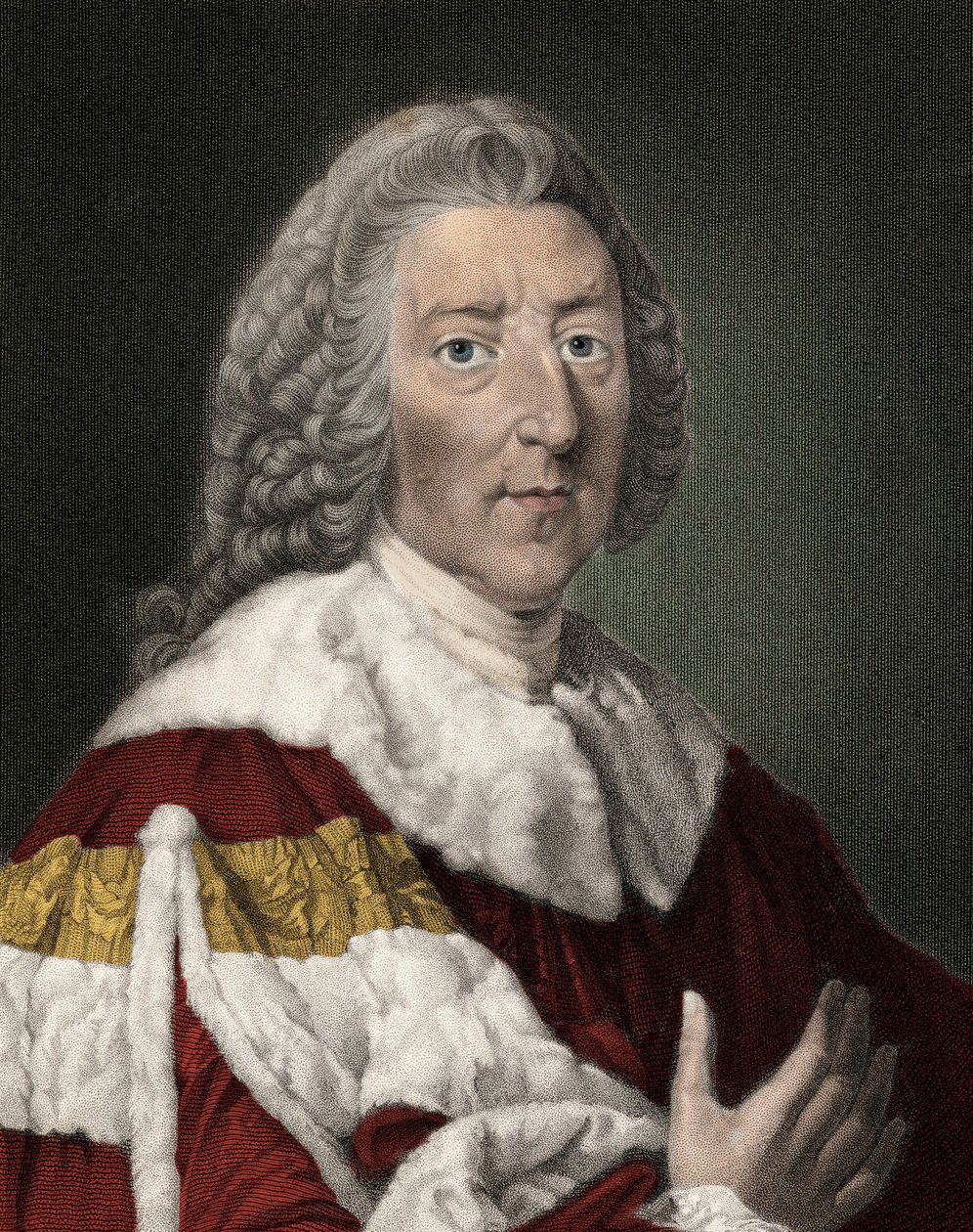 William Pitt de Oudere (1708-1778), Engelse staatsman - William Pitt de Oudere 1e Graaf van Chatham door Anonymous Anonymous