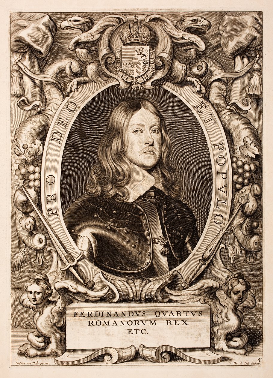 Ferdinand IV, koning van de Romeinen door Anselmus van Hulle