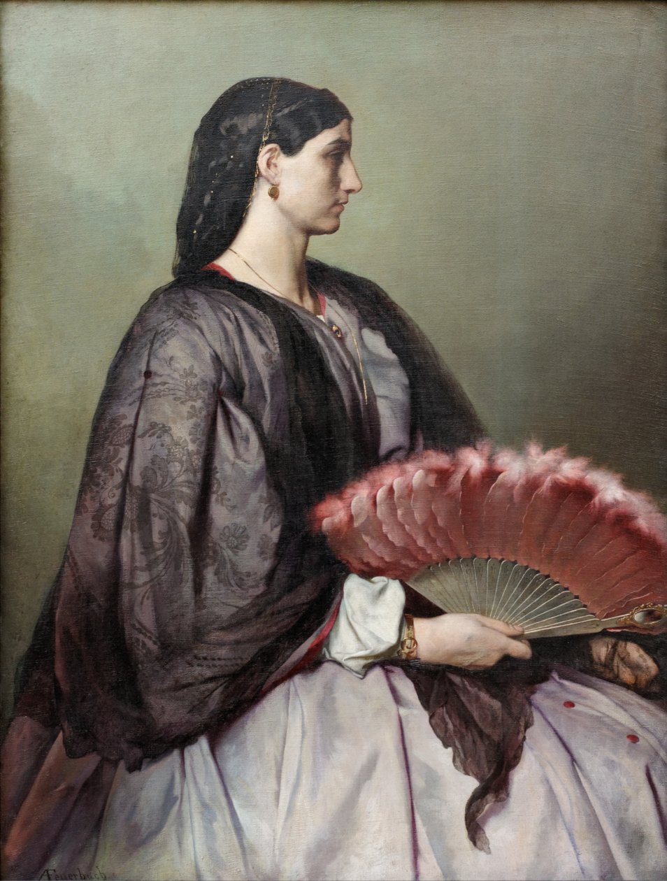 Nanna door Anselm Feuerbach