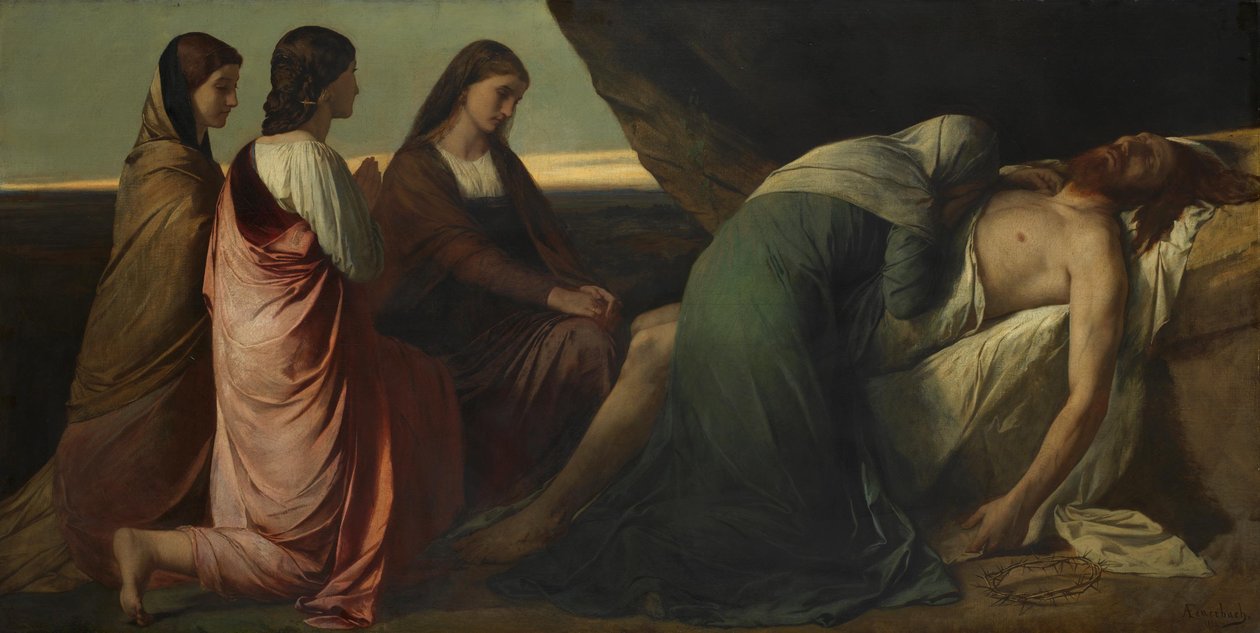 Pietà door Anselm Feuerbach