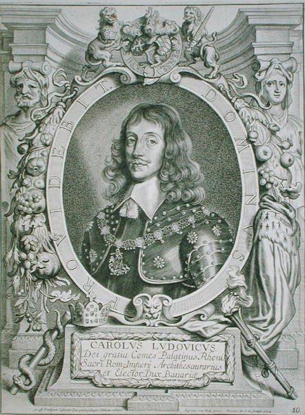 Charles Louis (1617-80) Keurvorst van de Palts, uit 