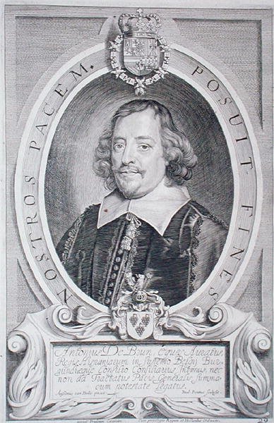 Dr Antoine de Brun (1599-1654), uit 