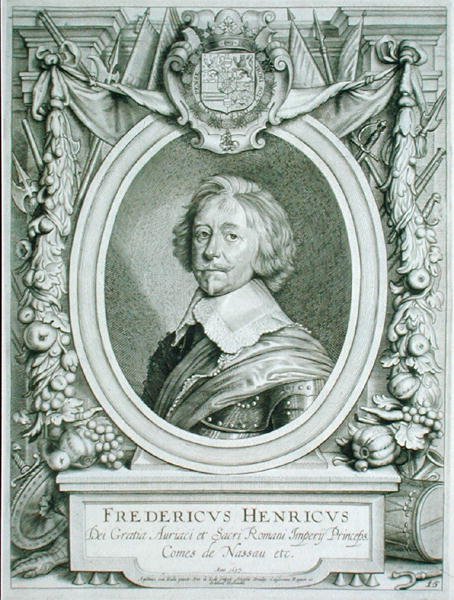 Frederik Hendrik (1584-1647) Graaf van Nassau-Dillenburg, uit 