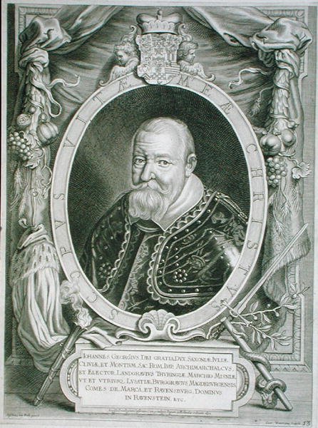 Johann Georg I, Keurvorst van Saksen, uit 