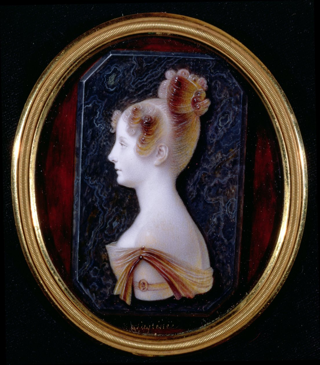 Portret van Prinses Elena Pavlovna, c.1820 door Anthelme Francois Lagrenee