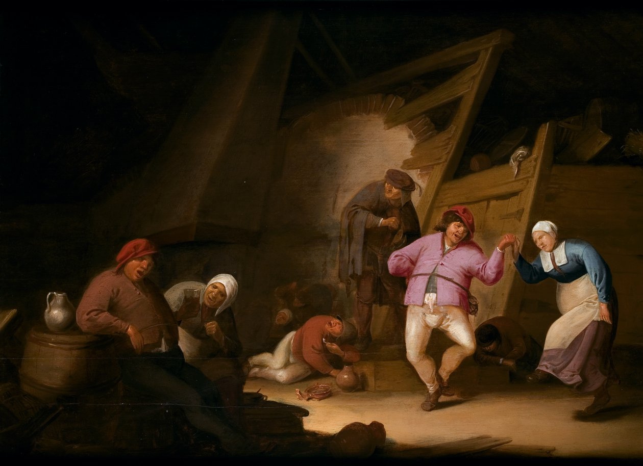 Boerendans door Anthonie Victorijns