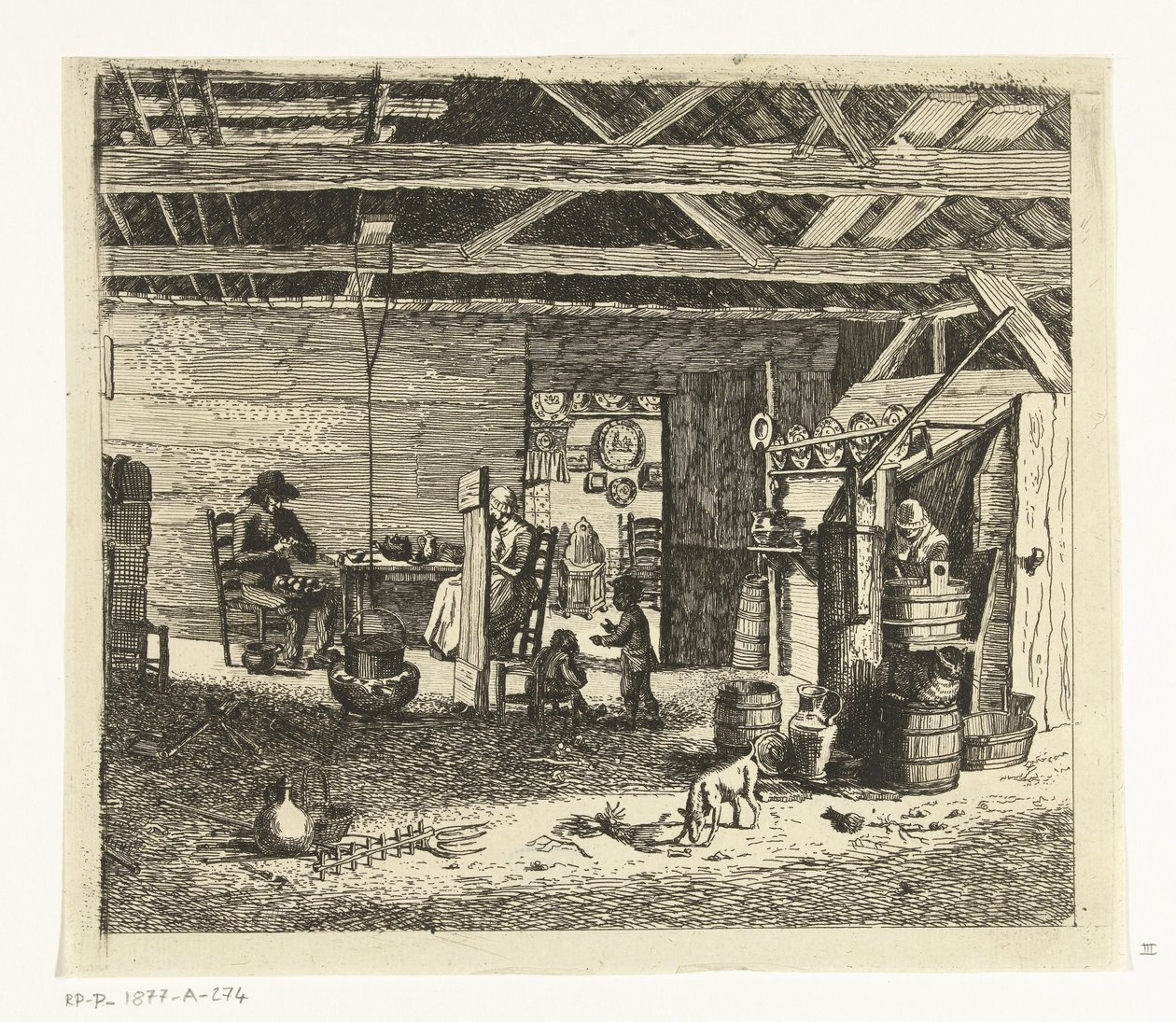 De stal van herberg 