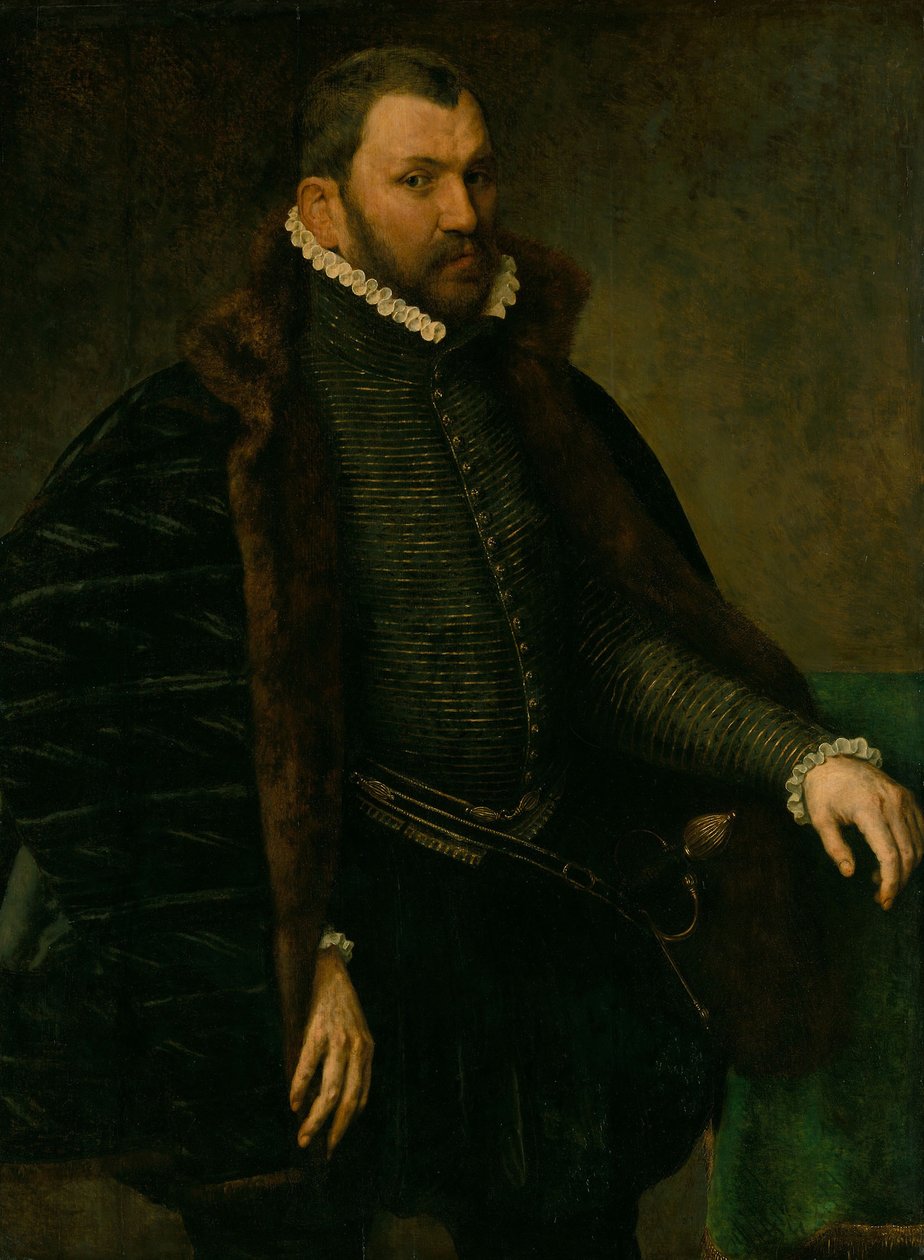 Portret van een man door Anthonis van Dashorst (c.1519 1576/77) (circle of) Mor