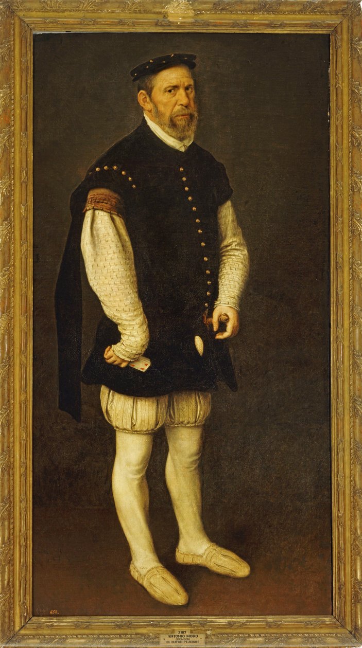 Pejeron, de hofnar ... door Anthonis van Dashorst (c.1519 1576/77) Mor