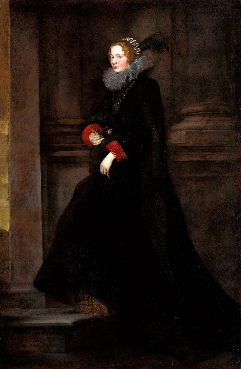 Marchesa Geronima Spinola door Anthony van Dyck