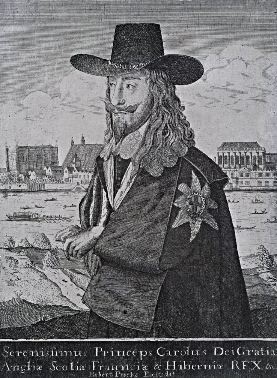 Portret van koning Charles I door Anthony van Dyck