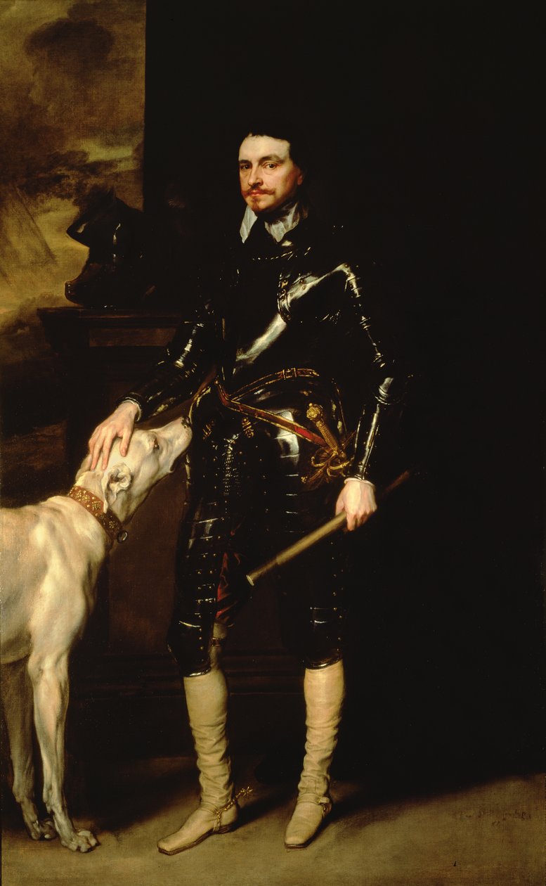 Thomas Wentworth, 1e Graaf van Strafford (1593-1641) 1633-6 door Anthony van Dyck