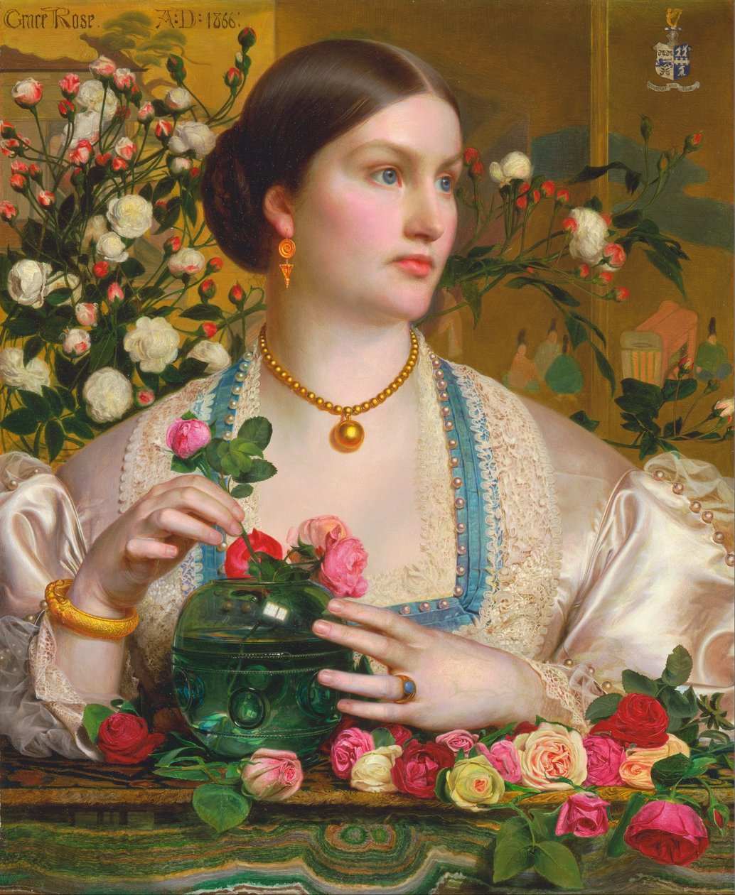 Grace Rose door Anthony Frederick Augustus Sandys