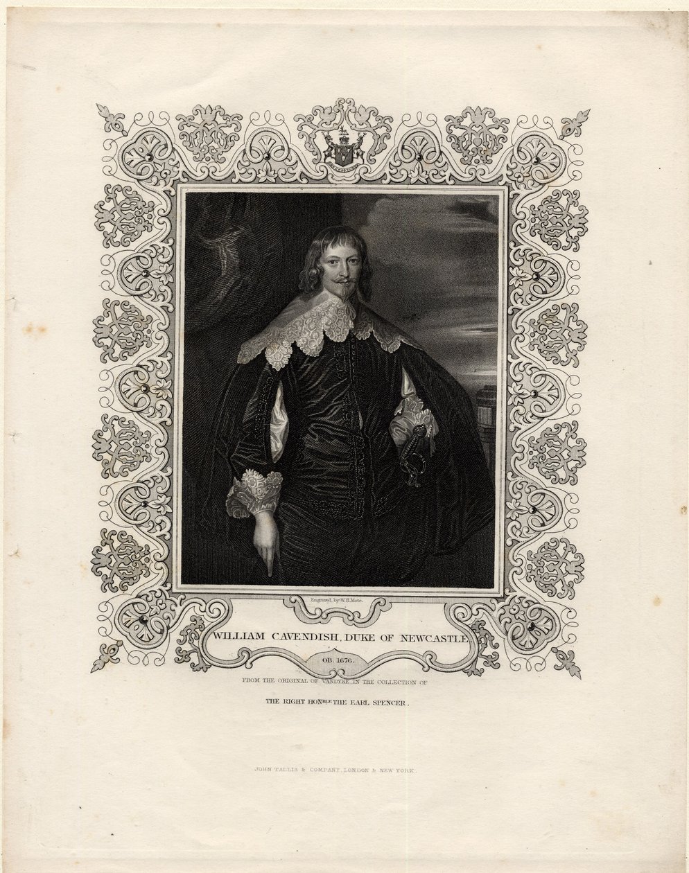 William Cavendish door Anthony van Dyck