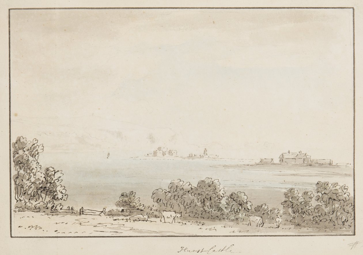 Hurst Castle door Anthony Devis