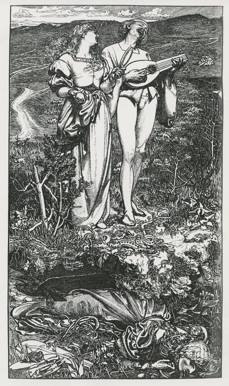 Amor Mundi door Anthony Frederick Augustus Sandys