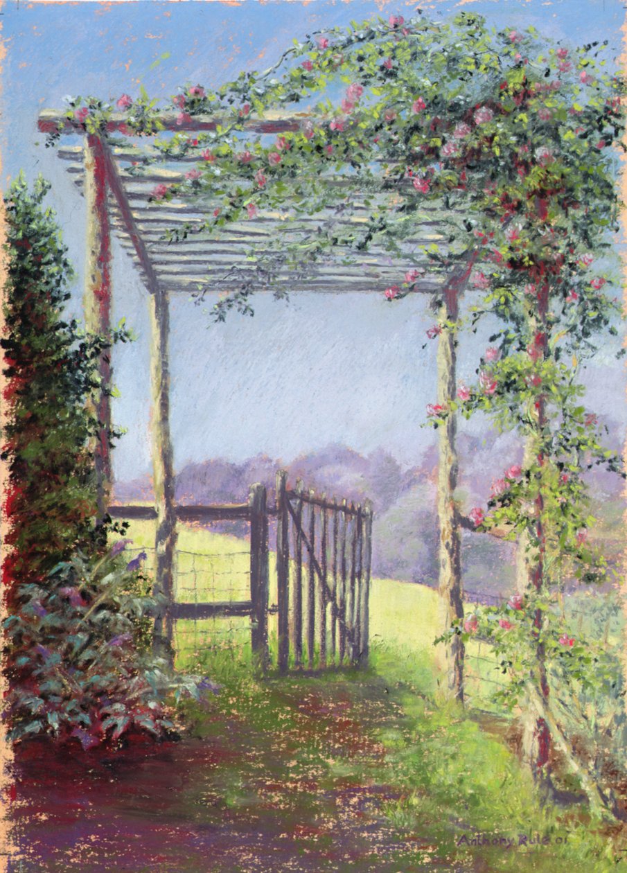 De weg naar het veld, 2001 door Anthony Rule