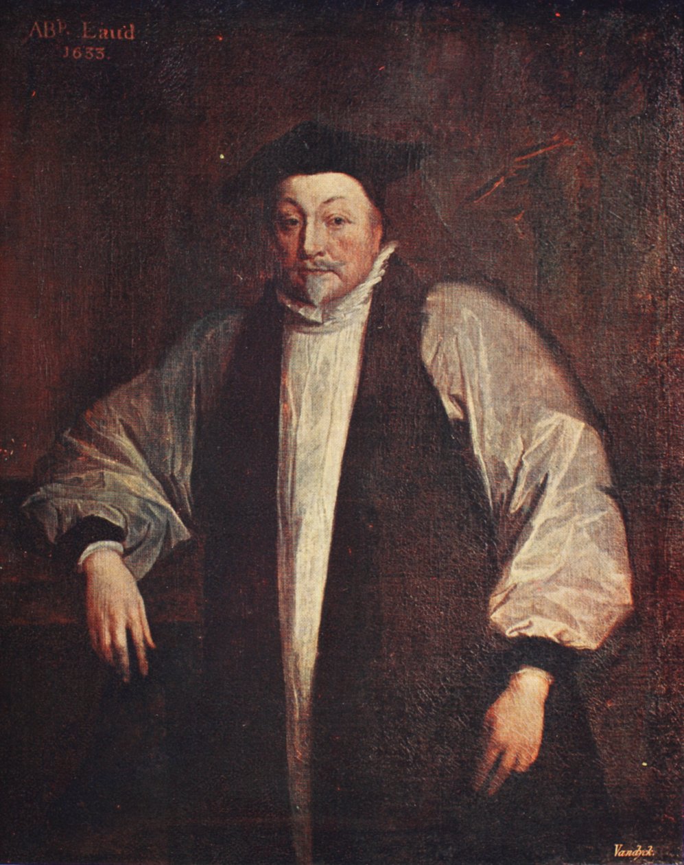 Aartsbisschop Laud, illustratie uit 