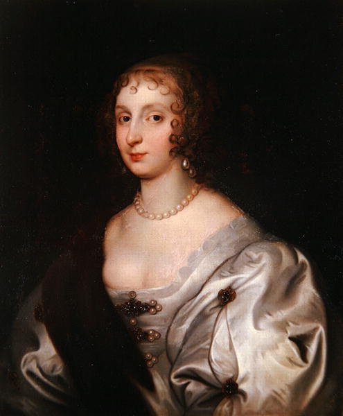 Lady Elizabeth Stuart door Anthony van (after) Dyck