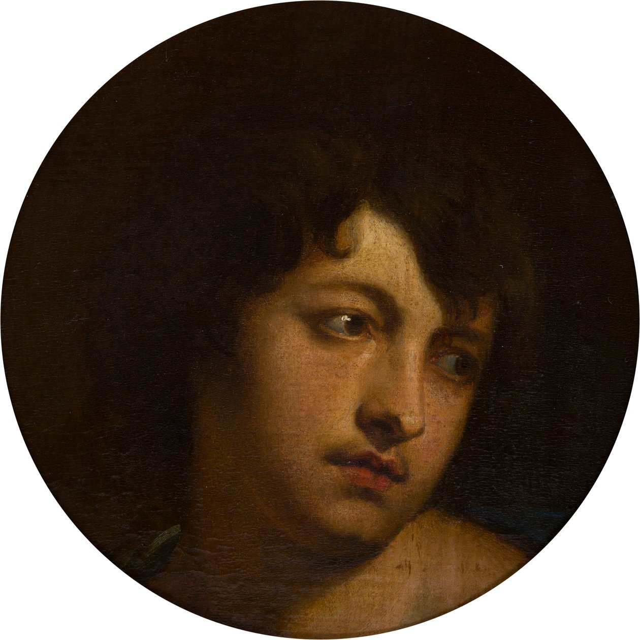 Portret van van Dyck als Paris, ca. 1610-20 door Anthony van (studio of) Dyck