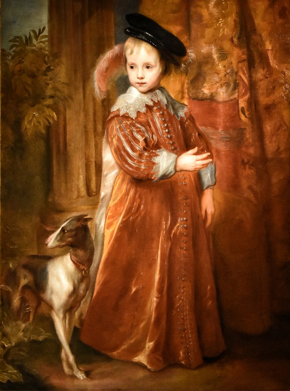 Antoon van Dyck (1599-1641) Portret van Willem II van Oranje - Moorsel 3-09-2019 door Anthony van Dyck