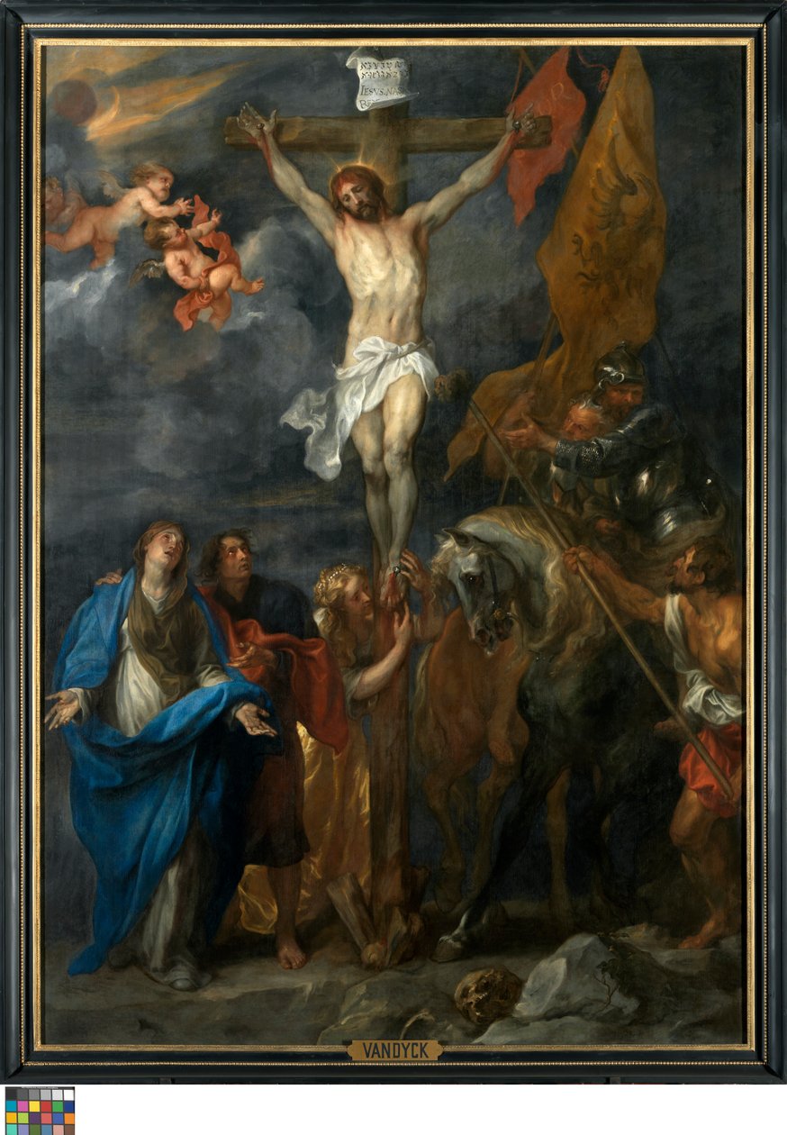 Christus aan het kruis of Christus met de spons door Anthony van Dyck