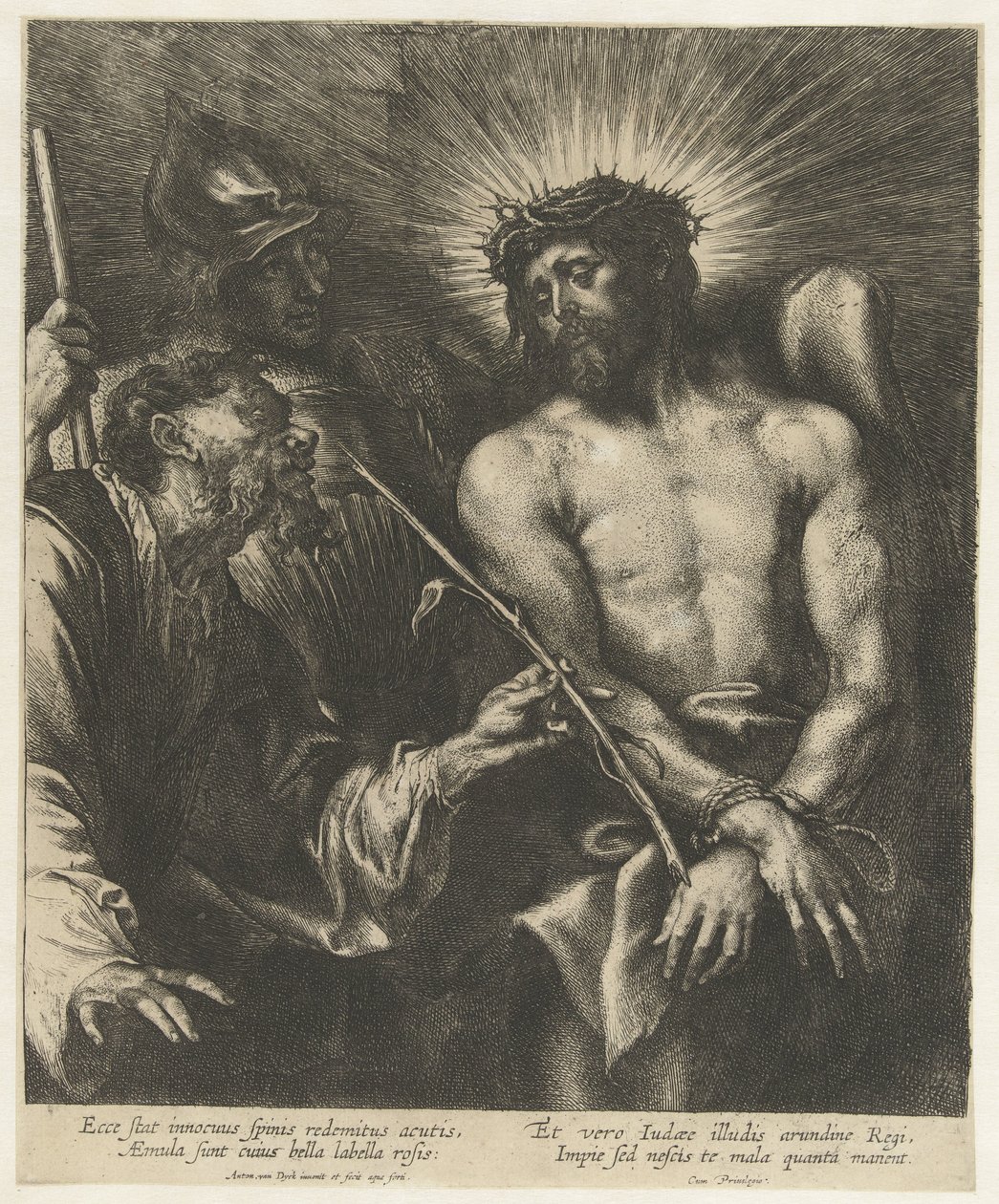 De bespotting van Christus door Anthony van Dyck