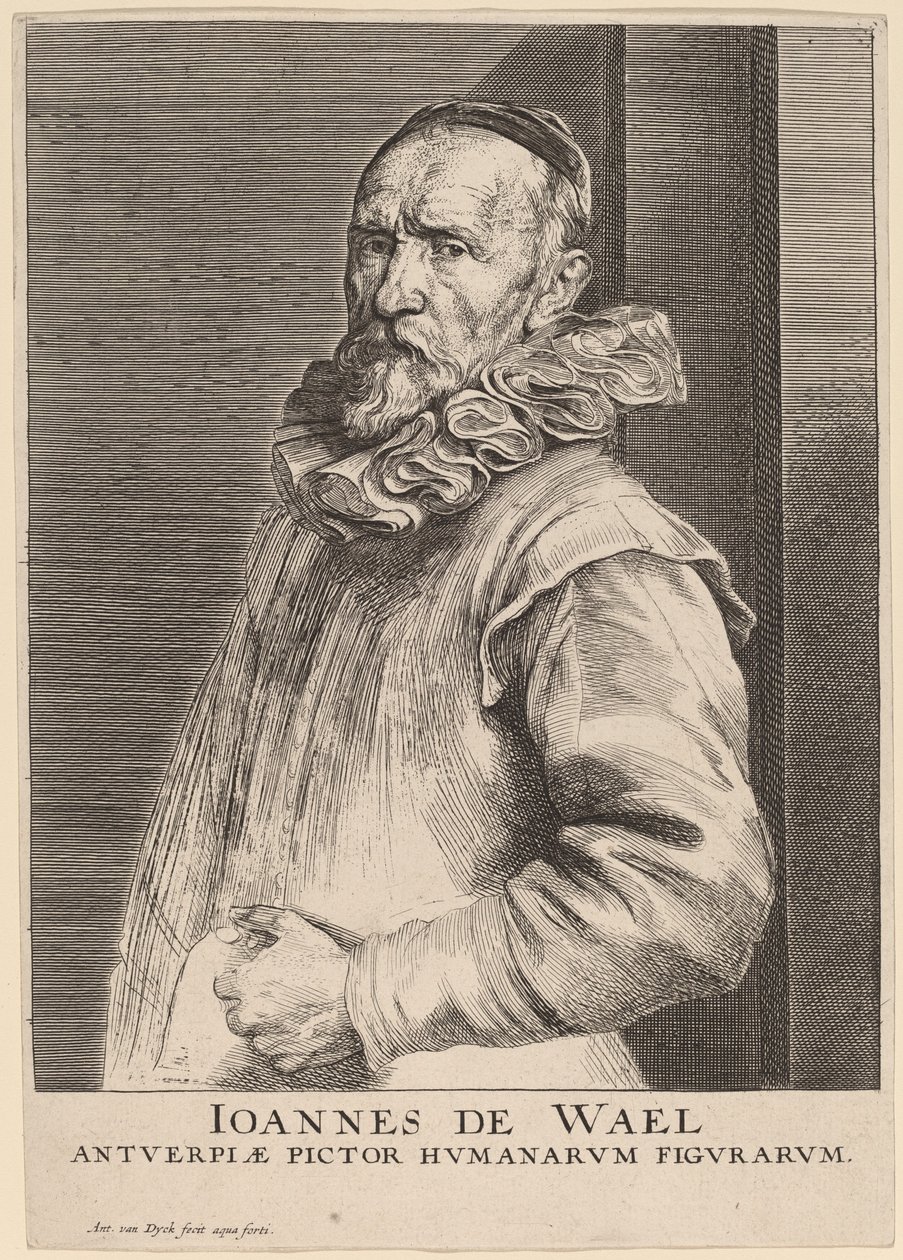 Jan de Wael door Anthony van Dyck