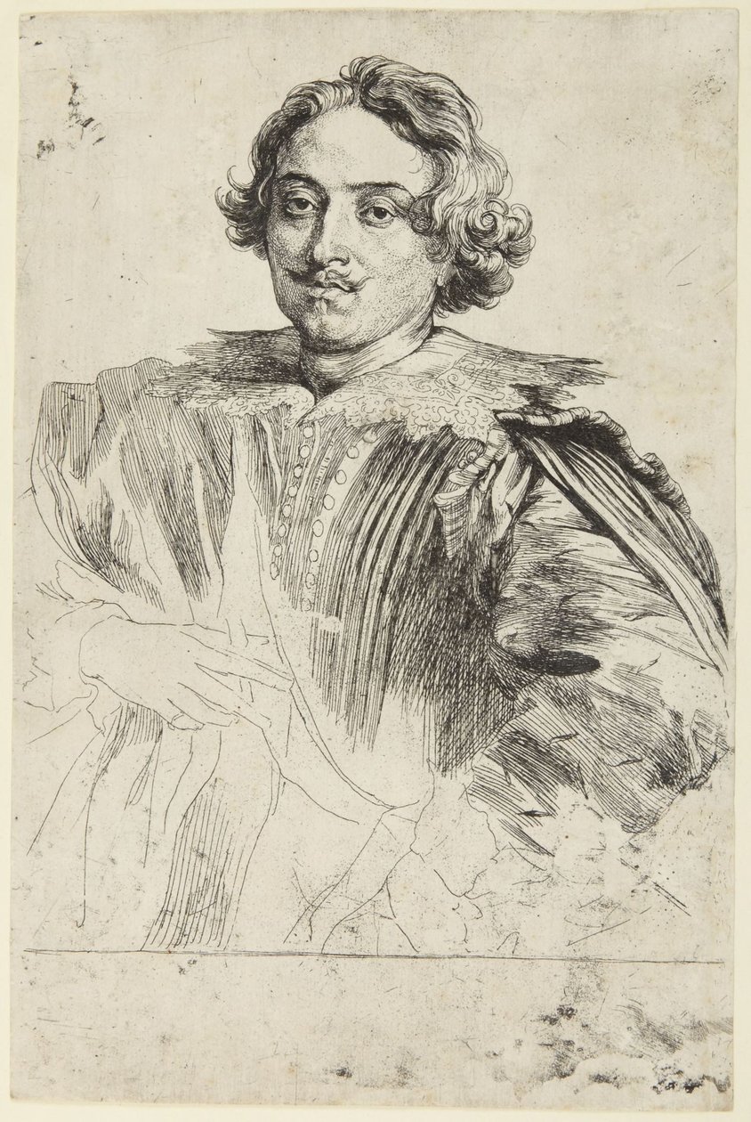 Justus Sustermans door Anthony van Dyck