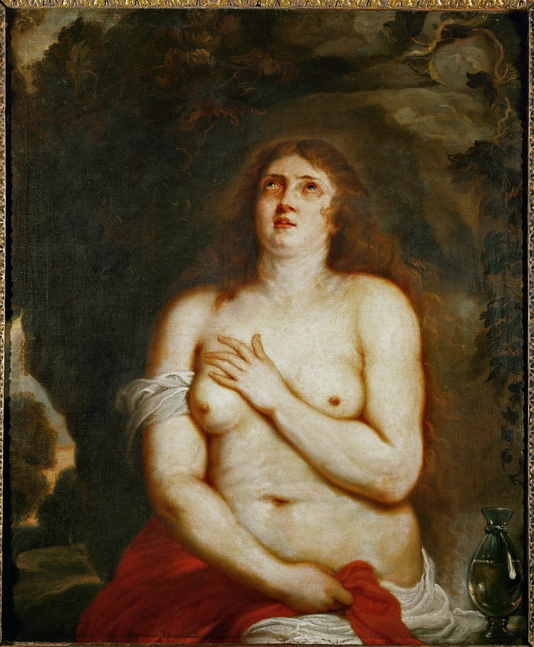 De Magdalena (olieverfschilderij) door Anthony van Dyck