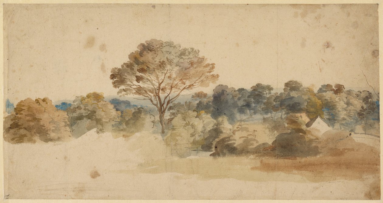 Landschap door Anthony van Dyck