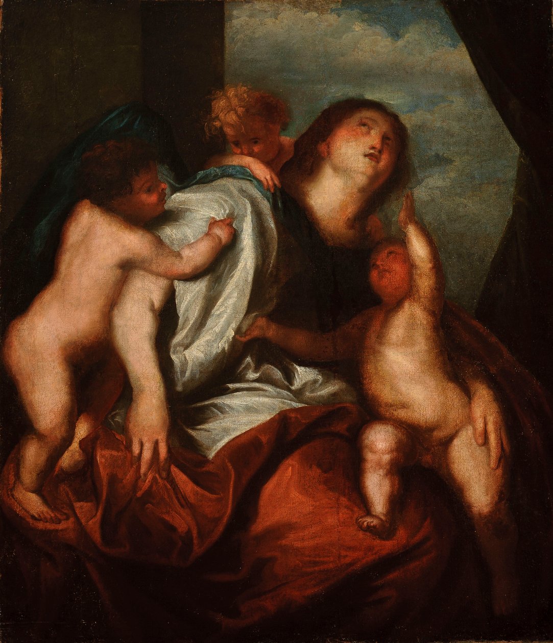 Barmhartigheid door Anthony van Dyck