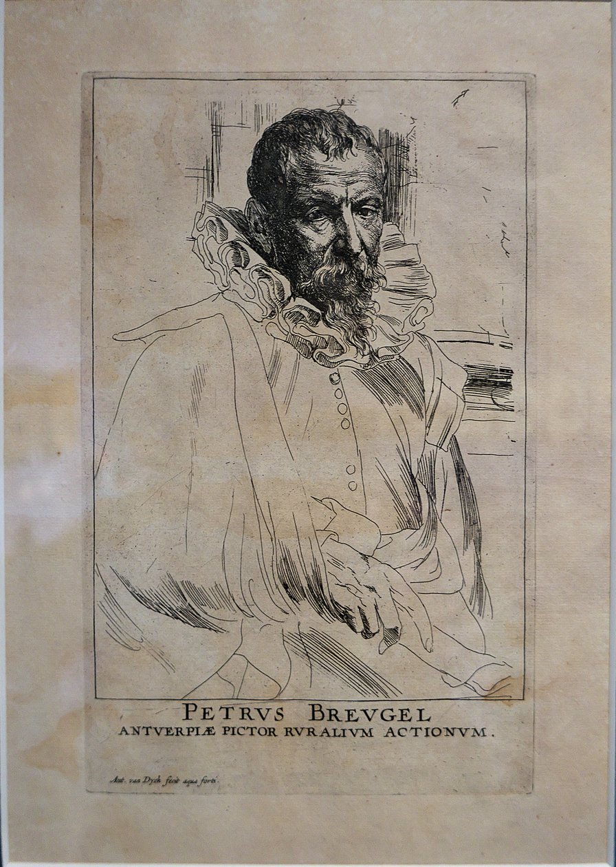 Pieter Bruegel de Jonge door Anthony van Dyck