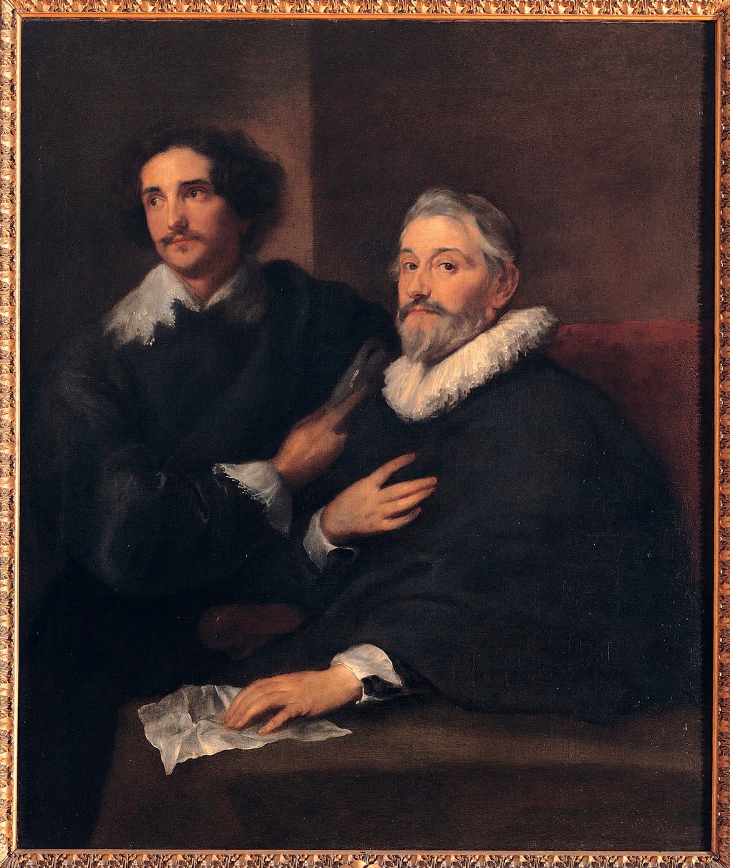 Portret van de broers de Wael door Anthony van Dyck