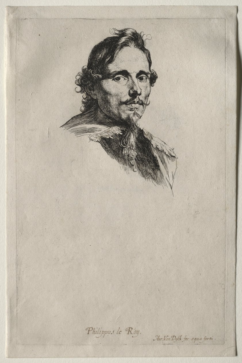 Portret van Baron Philippe Le Roy door Anthony van Dyck