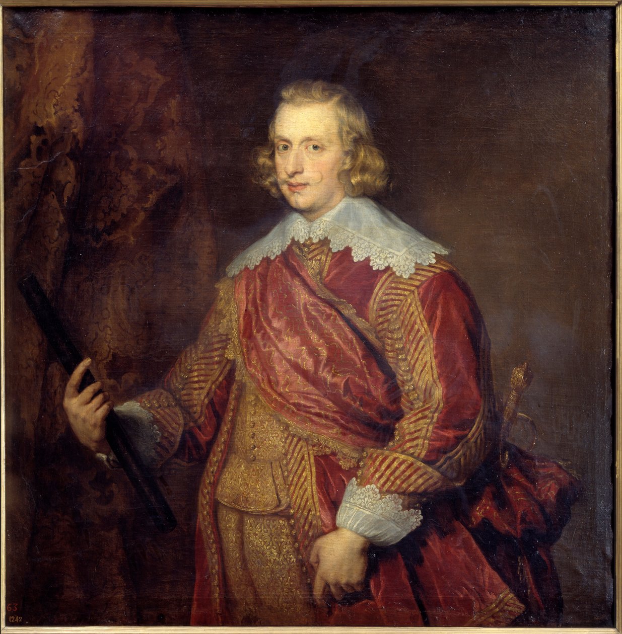 Portret van kardinaal Infant Ferdinand van Oostenrijk (1609-1641) door Anthony van Dyck
