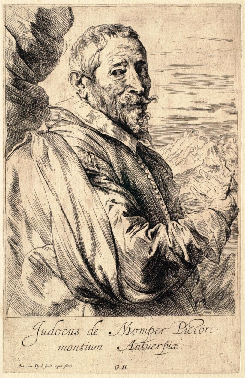 Portret van Josse de Menpes door Anthony van Dyck