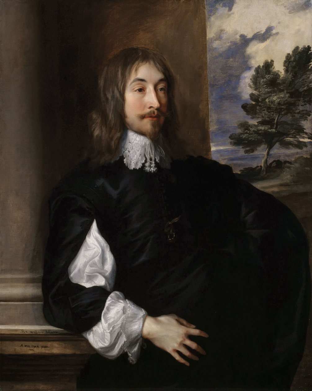 Portret van Sir William Killigrew door Anthony van Dyck