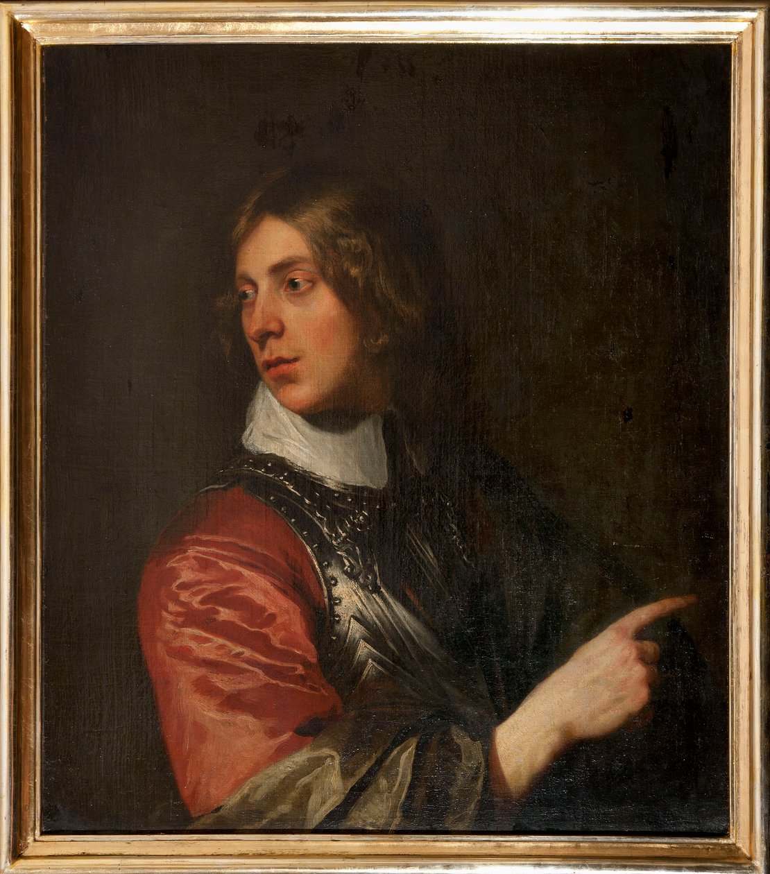 Portret van een jongeman door Anthony van Dyck