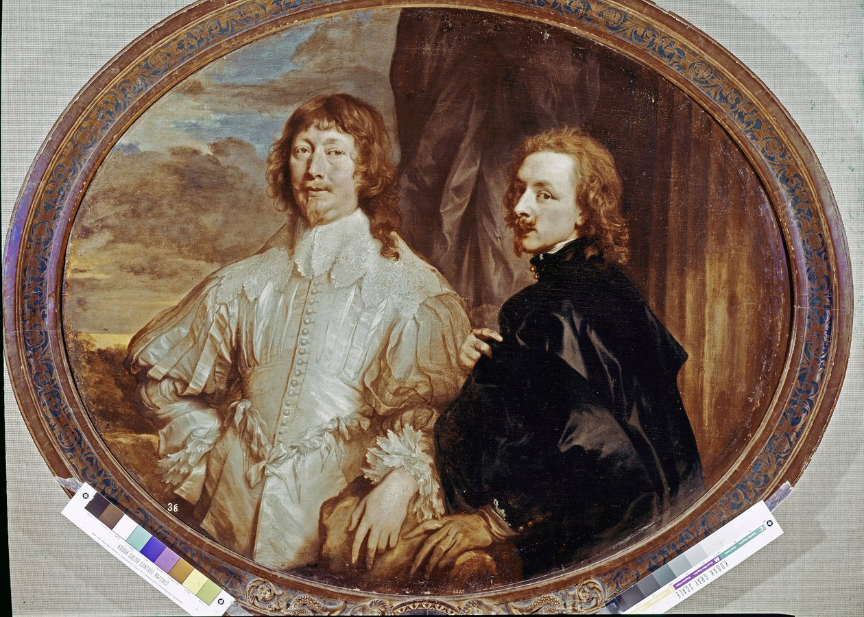 Sir Endymion Porter en Van Dyck door Anthony van Dyck