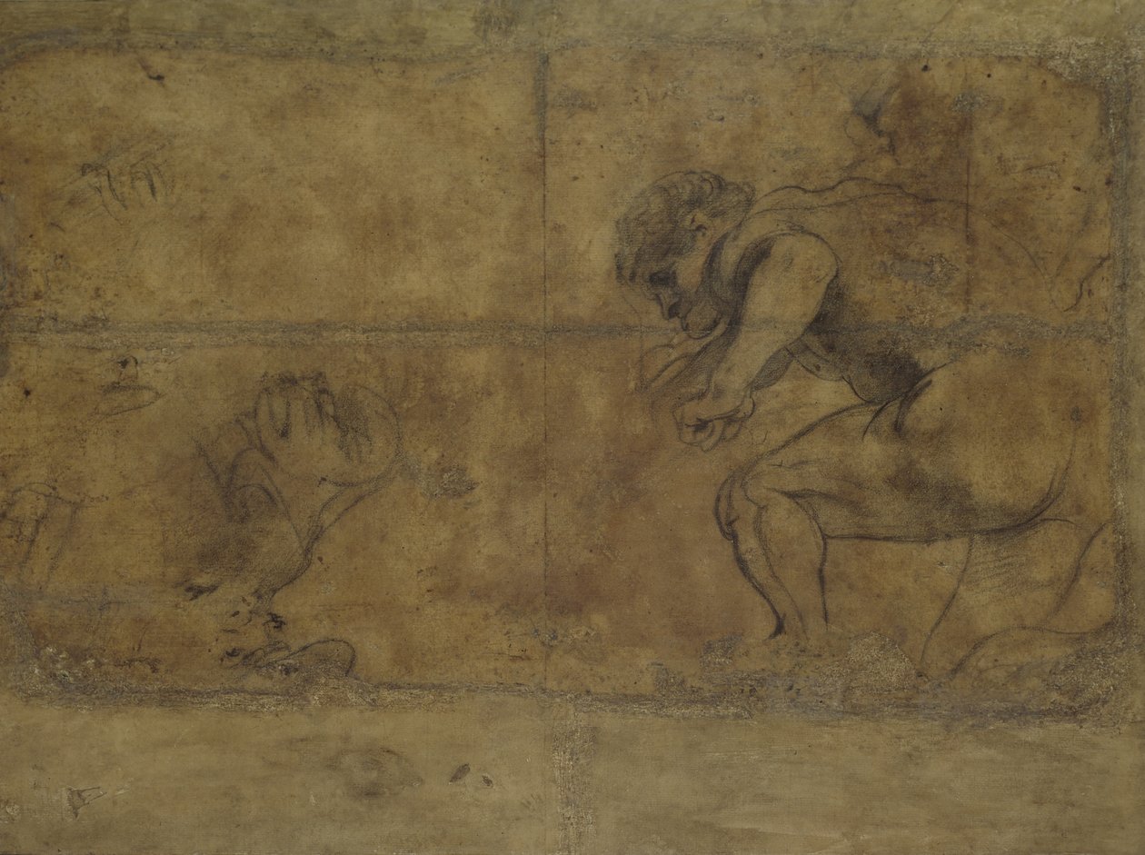 Studies voor "Het Martelaarschap van Sint Sebastiaan" door Anthony van Dyck