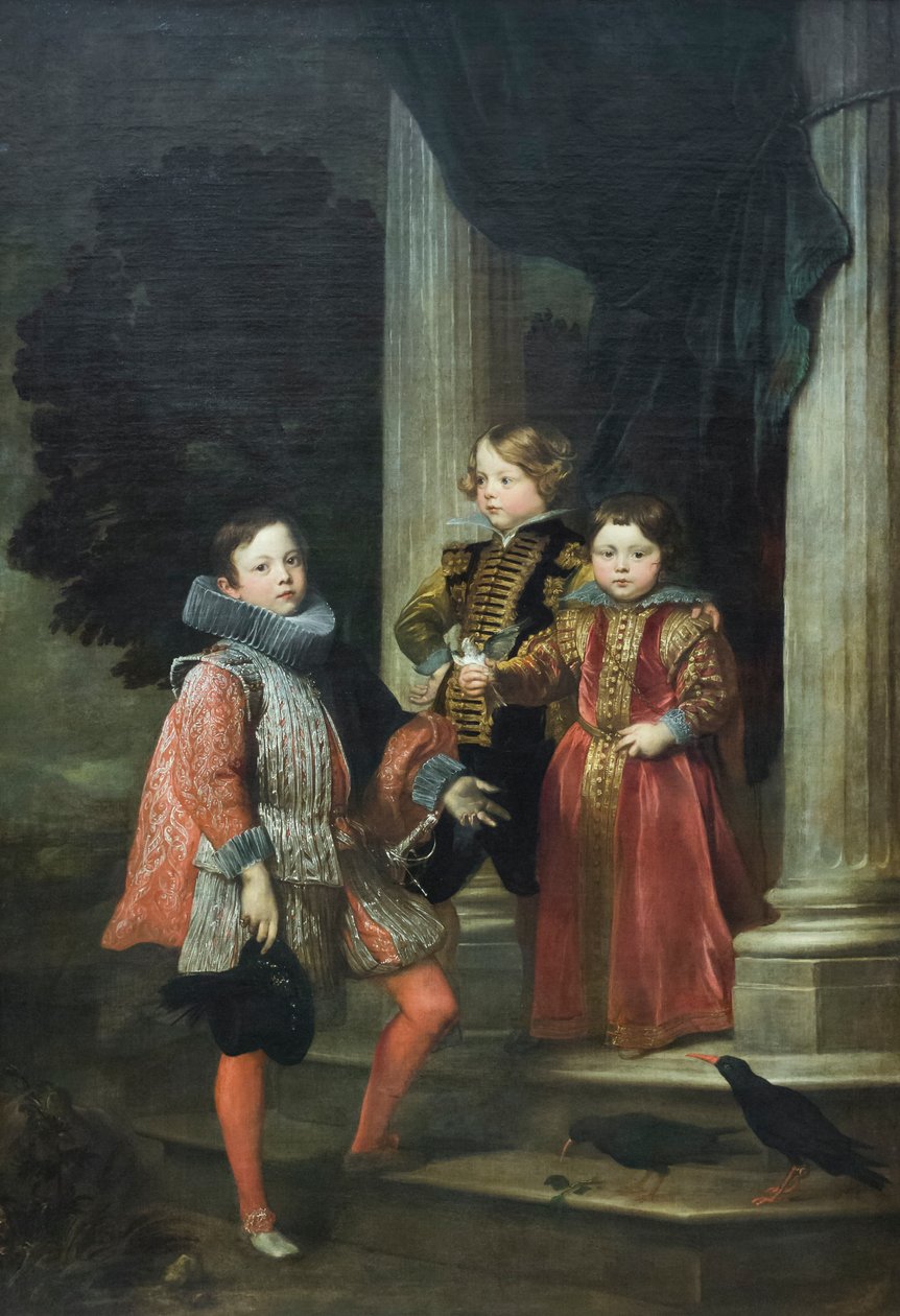 De Balbi-kinderen, c.1625-27 door Anthony van Dyck