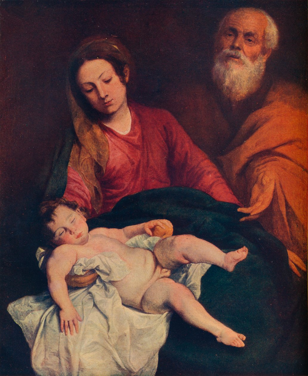De Heilige Familie door Anthony van Dyck