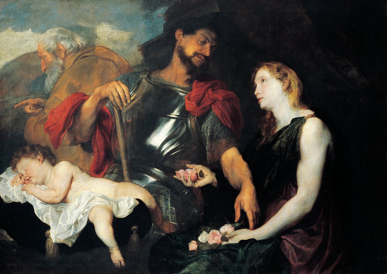 De drie leeftijden van de mens, door Anthony van Dyck door Anthony van Dyck