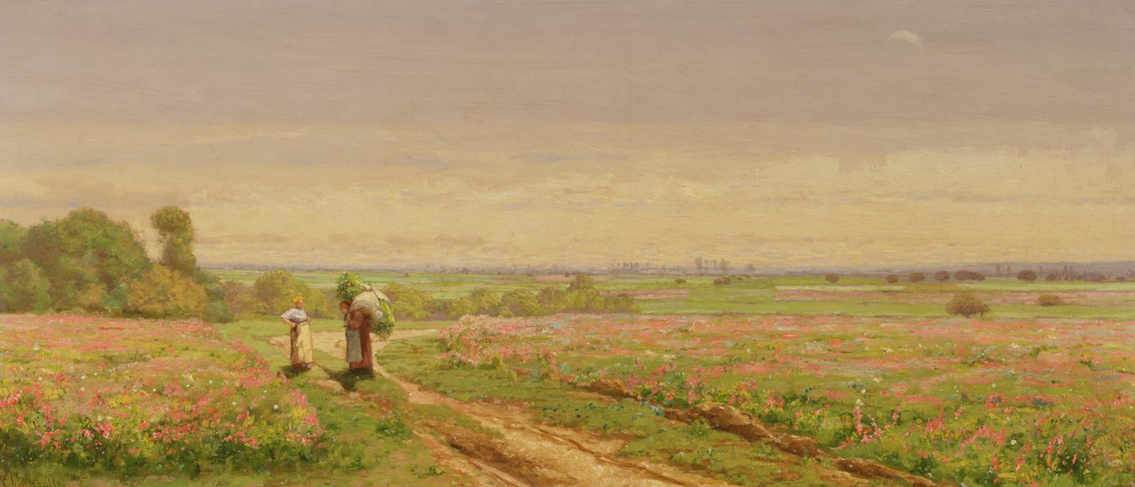 Landschap door Antoine Chintreuil